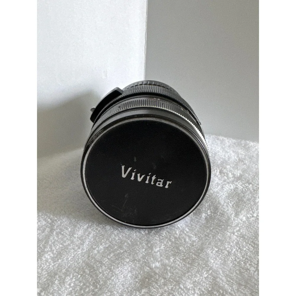 Vivitar Auto 28mm Telephoto Lens VTG Camera‎ Lens W/Auto Focus TeleConverter 2x1